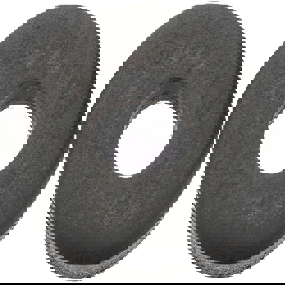 M6 Screw Extra Thick Flat Washer: Case Hardened Steel, Black Oxide Finish